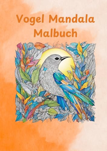 Vogel Mandala Malbuch