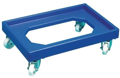 Dolly to suit 600x400mm Trays Blue | Speeds up transport and streamlines service in busy commercial kitchens; simple to clean and ideal for daily heavy use.