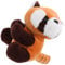 iplusmile Clip en Peluche De Laveur Panda Rouge Peluche Panda Roux Mignon Faire La Fête Animal en Peluche à Câliner Dessin Animé Bouché Peluches Light Brown Coton PP