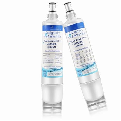 4396508 Filtre À Eau Du Réfrigérateur. Compatible Pour Whirlpool EDR5RXD1, 4396510, NLC240V Filter 5, 46-9010