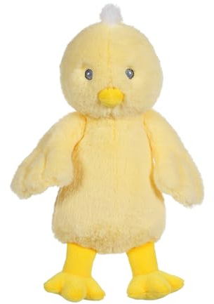 GIPSY Toys – Osterküken Econimals 24 cm – Verspieltes und weiches gelbes Plüschtier für Kinder – Perfekt für Ostern oder als fröhlicher Frühlingsakzent