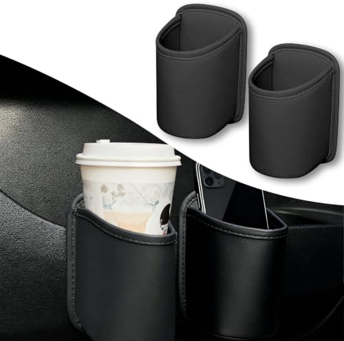 2 Pcs Car Door Cup Holder for Honda Civic Type R (FK8) 2017-2020