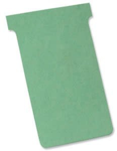 Acco 32938924 - Nobo T-Cards A110 Size 4 Green 32938924 (PK100)