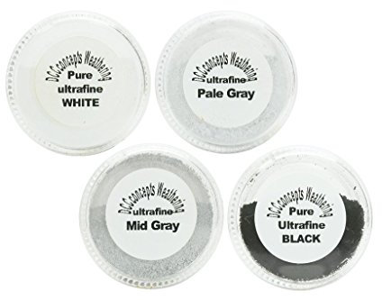 DCC Concepts DCW-GRY Grey Shades for use with Weathering Powders