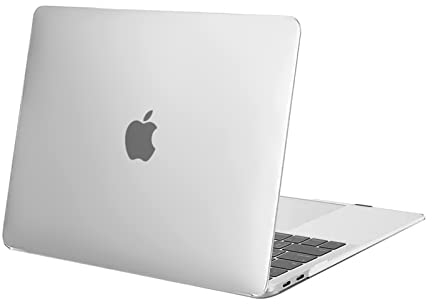 MOSISO Hülle Kompatibel mit MacBook Air 13 Zoll 2021 2020 2019 2018 A2337 M1 A2179 A1932 Retina Display mit Touch ID, Schützend Plastik Hartschale Schutzhülle Cover, Frost
