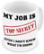 GrassVillage Funny Office Mug – My Job is Top Secret Even I Don’t Know What I’m Doing – Sarcastic Gift for Coworkers, Boss, Men, Women – Work, Birthday, Retirement, Xmas – 11oz Ceramic Cup