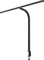 Unilux LED Schreibtischlampe Strata zum Klemmen, dimmbar, schwarz, 70 x 80cm