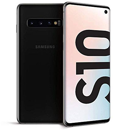 Samsung Galaxy S10 Display 6.1, 128 GB Espandibili, RAM 8 GB, Batteria 3400 mAh, 4G, Dual SIM Smartphone, Android 9 Pie [Versione Italiana], Nero (Prism Black) (Ricondizionato)