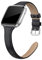 EDIMENS Echtlederarmband kompatibel mit Fitbit Versa 2/Fitbit Versa Lite & SE/Fitbit Versa, schlankes Ersatzarmband aus Leder für Versa Frauen Männer