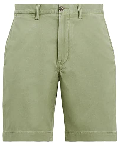 Polo Ralph Lauren Herren-Chino-Shorts, klassische Passform, 22,9 cm, Oliv/Blatt für mich (Leaf It to Me), 38W x 9L