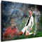 Myartstyle - Bilder Cristiano Ronaldo Fußball 150 x 100 cm Leinwandbilder XXL - 1 Teilige Wandbilder Kunstdrucke w-a-2031-12