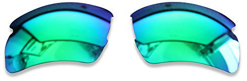 POLARLENS Polarised Replacement Lenses for Oakley Flak Jacket 2.0 XL - Compatible with Oakley Flak Jacket 2.0 XL Sunglasses (Green)