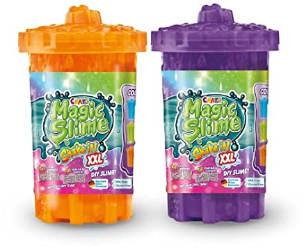 CRAZE Magic Slime Shake IT Kit Slime Enfant XXL - 2X boîtes de Slime 1000 ML avec Accessoires - Couleurs aléatoires Multicolore