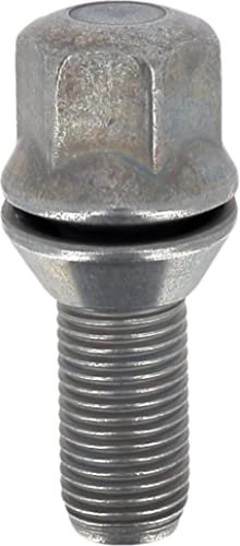 Tornillo de rueda de aluminio para vehículos Dacia, Renault en Blister, M14-1,50 mm x 28 mm, paquete de 1