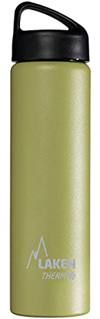 Botella térmica acero inox. 18/8-0,75L - Kaki