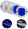 Bkinsety 4 pezzi 12V Wasserdicht Boot Licht LED Navigationslicht Hecklicht Ankerlicht für Boot Marine Yacht (Blau+Weiß)