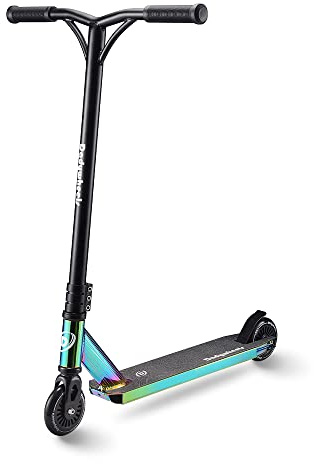 Pro Scooters for Kids 8 +, Teens and Adults | Two Different Scooter Heights 31.5” and 36.6”to Choose from | Rainbow