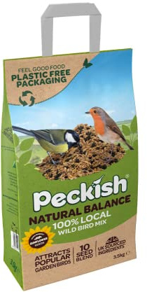 Peckish 60051300 Natural Balance Seed Mix 3.5kg,Brown