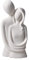 NSXIN Modern Deko Figur Keramik Wohnzimmer Dekoration Minimalistische Skulptur Handwerk Liebhaber Umarmen Dekoration Wohnzimmer Schlafzimmer Zimmer Dekorationen (Weiß)