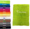Pet-Jos Badetuch mit Namen Bestickt Duchtuch Geschenk Badetuch140x70 cm (Lime Green)