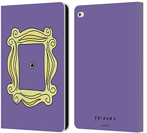 Head Case Designs Licenciado Oficialmente Friends TV Show Peephole Frame Icónico Carcasa de Cuero Tipo Libro Compatible con Apple iPad Air 2 (2014)