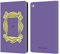 Head Case Designs Licenciado Oficialmente Friends TV Show Peephole Frame Icónico Carcasa de Cuero Tipo Libro Compatible con Apple iPad Air 2 (2014)