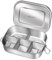VIKCOLEE Stainless Steel Bento Lunch Food Box Container, 5-Compartment Large 1400ML Metal Lunch Box Container for Adults with Lockable Clips to Leak - Dishwasher Safe