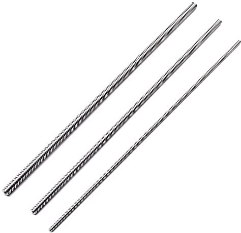 3 Stück M6 M8 M10 Vollgewinde Stange Edelstahl Gewinde Stangen Metrische Bolzen Bar Schraubstange Headless Gewinde Bolzen Bolzen Verschluss Hardware Stehbolzen M8
