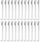 24Pcs Banjo Hooks Silver Metal Plated Parts Musical Instrument Accessories Parts Accessories