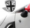Auto-Karosserie-Emblem-Aufkleber, Union Jack, UK-Flagge, Dekoration, Abzeichen für Cooper, rote Flagge (graue Flagge)