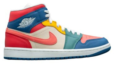 Air Jordan 1 Mid Strawberries And Cream (Women's) BQ6472-186 Size 43