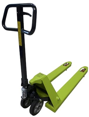 Pramac | Transpalette Evo | Roues directrices à Bandage Caoutchouc avec Noyau en Aluminium | Longueur fourches 1150 mm | boggies