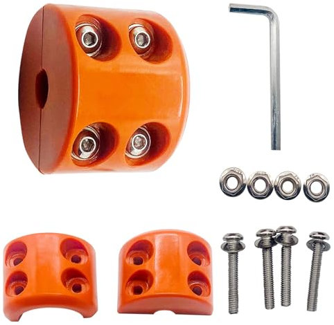 Winch Cable Hook Stopper Rubber ATV UTV Winch Rope Bump Shock Saver Dampener Absorbent Stopper for Prevent Protects Pulling Towing Hook, with Allen Wrench