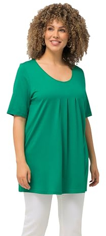 Ulla Popken Damen Shirt smaragd 54+