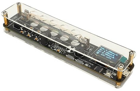 Rilevatore di Radiazioni Nucleari USB, Dosimetro di Radiazioni Portatile Efficiente con Schermo OLED Contatore Geiger Digitale, con Cavo USB, per Rilevamento della Dose di