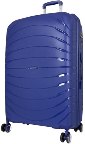 Warenhandel König Hartschalen Koffer Trolley Rethmar - Farbe Blau - Gr. XL