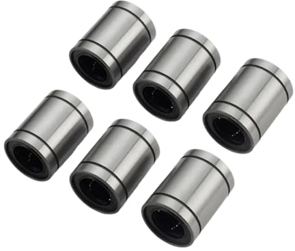 KGTCN Lineares Kugellager 10 Stück LM4UU 4mm Linearbewegungslager Doppelt Versiegelt Linearlager für 4mm Stange 3D Drucker CNC Teile