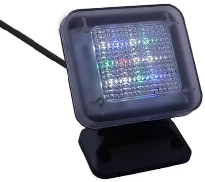 SUZLAZYR LED Lamp Fake TV Simulator Light Rotatable Home Security Tool Fake TV USB Powered Anti-burglar TV Light with Timer Function