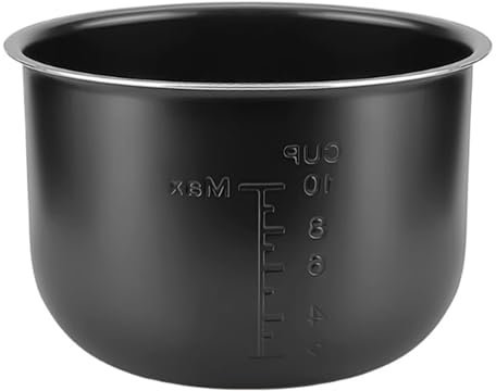 Quixpszto Pentola a Pressione elettrica, Ciotola Interna da 5 Litri, Compatibile con Midea MY-SS6062, sostituisce la Ciotola Interna Antiaderente della pentola a Pressione.