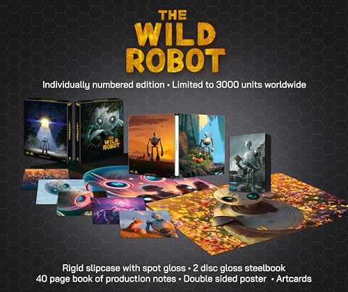 Wild Robot Ultimate Collector’ (UHD & Steelbook)