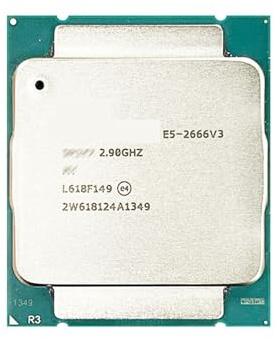E5 2666v3 2666 V3 Processore CPU a dieci thread da 2,9 GHz 25M 135W LGA 2011-3