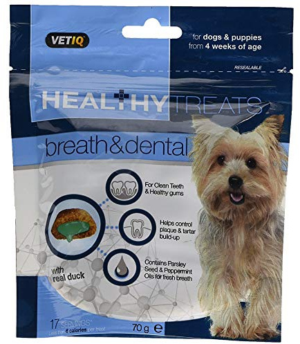 Mark & Chappell - Healthy Treats - Breath & Dental Treats For Dogs & Puppies - 70g