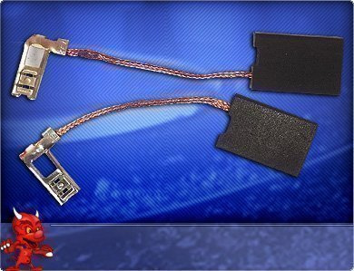 Original Maschinen Teufel Kohlebürsten passend für Bosch Kettensäge, AKE 300 B, AKE 350 B, AKE 400 B