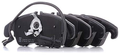 Zimmermann 24743.190.3 Series Rear Brake Pad Set of 2 Sensors, including Shoe Damping, and Limited Accessories