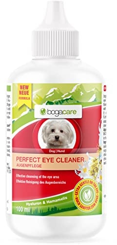 Bogacare Perfect Eye Cleaner - Augenreiniger für Hunde -Tränenfleckentferner Hund - Entfernt effektiv Tränenstein & Verkrustungen - Ohne Augenbrennen, UBO0467