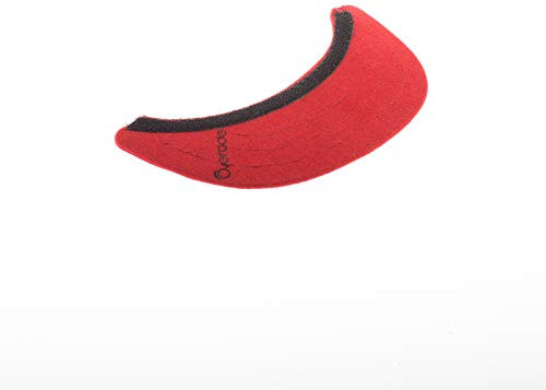 Overade Visier für Fahrradhelm zusammenklappbar – Plixi rot