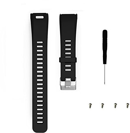 WEINISITE Armband für Garmin vívosmart HR, Soft Silikon Ersatzband für Garmin vívosmart HR Smart Watch (#1)