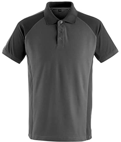 Mascot Polo-Shirt Bottrop, 1 Stück, M, anthrazit / schwarz, 84-50569961-1809-L