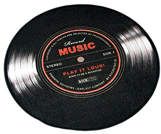 Record Music Teppich 90 cm