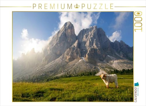 CALVENDO Puzzle Peitlerkofel | 1000 Teile Lege-Größe 64 x 48 cm Foto-Puzzle für glückliche Stunden